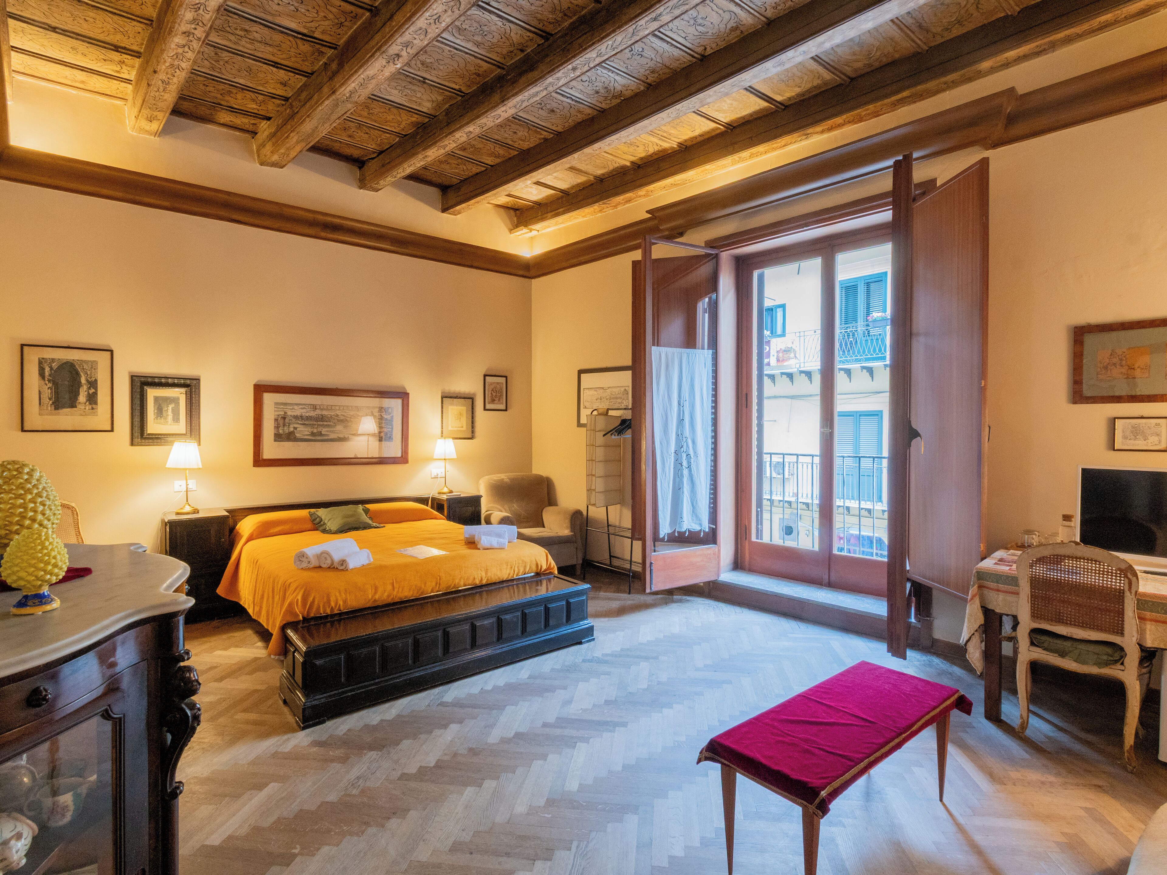 Superior-Doppel- oder -Zweibettzimmer, 1 Queen-Bett, Balkon