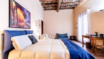 Superior Double or Twin Room, Multiple Beds, Balcony | Down duvets, minibar, in-room safe, cots/infant beds