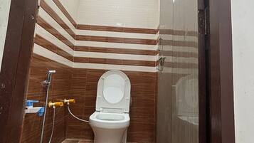 Dutxa, tovalloles, sabó i xampú