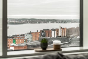 Studio – comfort, kjøkken, byutsikt | Utsikt fra rommet