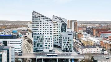 Voorkant van accommodatie