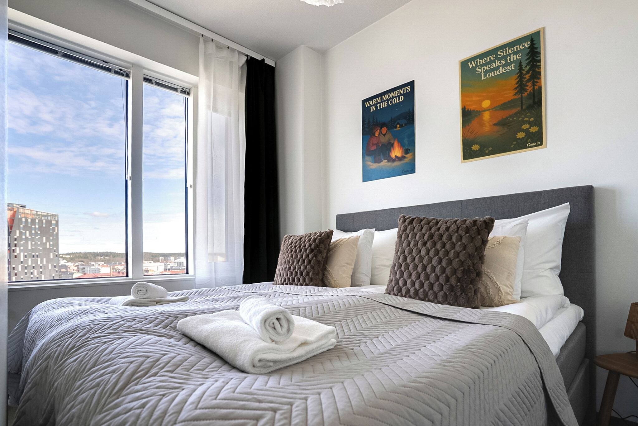 Deluxe Suite, Terrace, City View | Premium bedding, individually decorated, individually furnished, desk