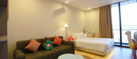 1 soverom, strykejern/-brett og wi-fi