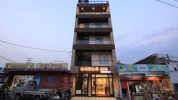 Voorkant van accommodatie