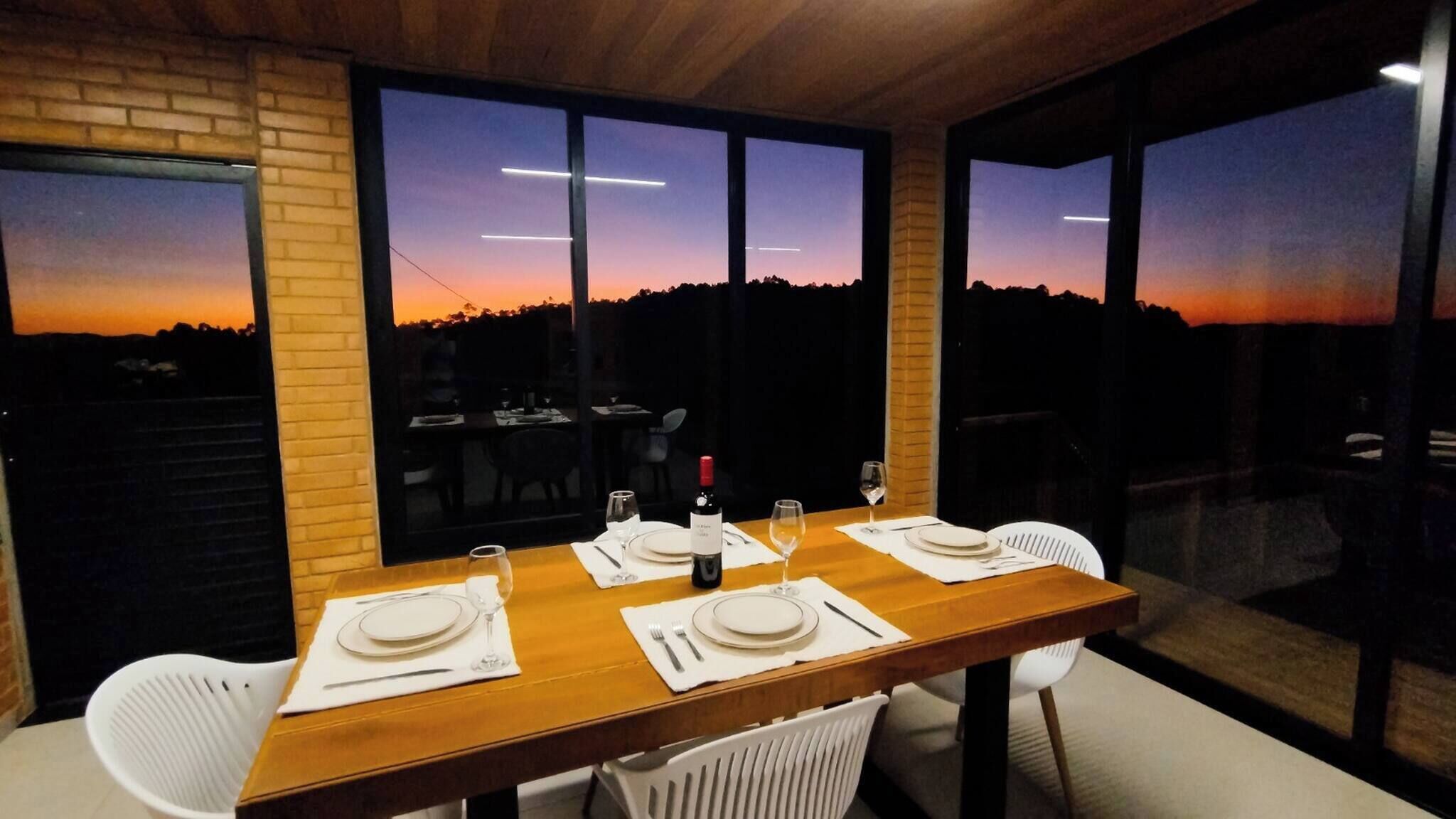 Casa, 2 quartos, acessível, para fumantes | Sala de jantar