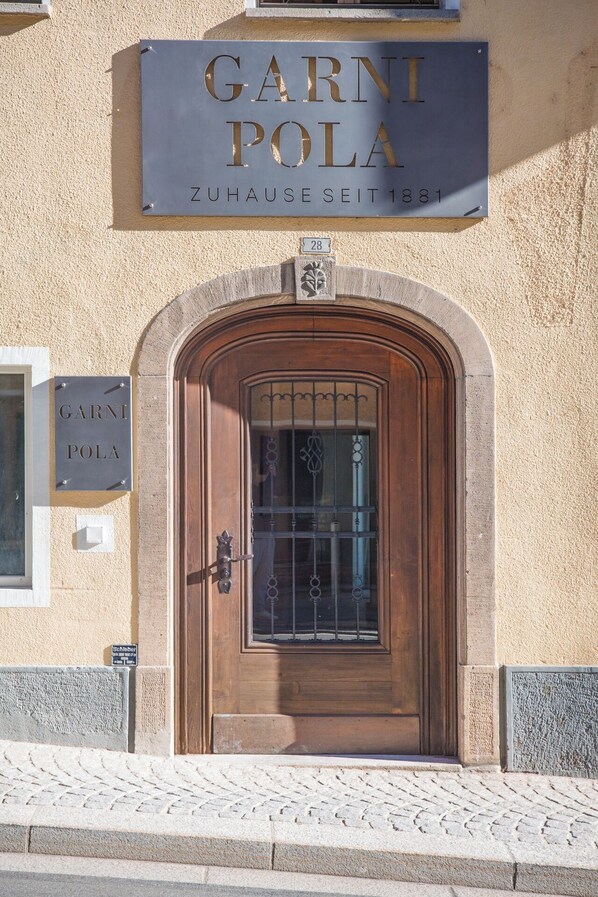 Fassade der Unterkunft