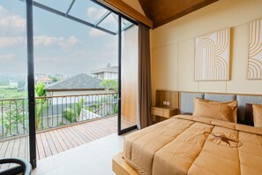 Villa, 2 Schlafzimmer, eigener Pool | Balkon