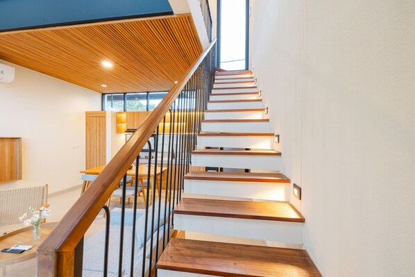 Handläufe an den Treppen