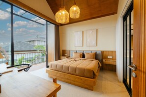 Villa, 2 Bedrooms, Private Pool | In-room safe, desk, laptop workspace, free WiFi