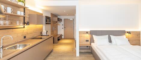 1 bedroom, travel crib, free WiFi