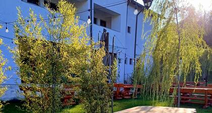 Villa Carl: 8 rooms with bathroom,AC,mini fridge and heating.