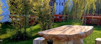 Villa Carl: 8 rooms with bathroom,AC,mini fridge and heating.