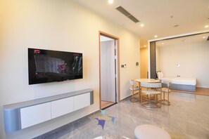 2 dormitorios, tabla de planchar con plancha, wifi