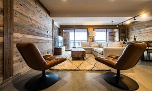 Living area - Apartment in La Toussuire Ski-in/ski-out (Fontcouverte-la-Toussuire)