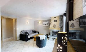Living area - 3 Rooms for 4 People (Le Grand-Bornand)