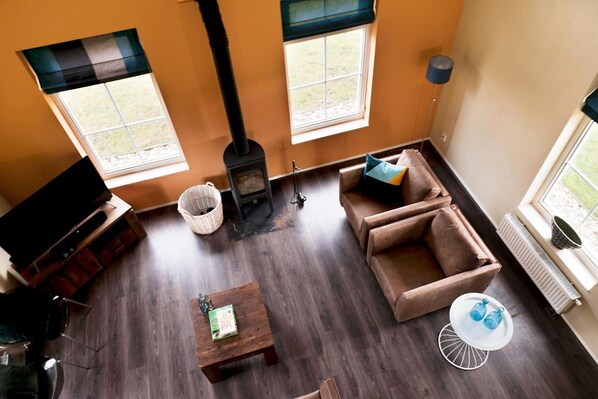 House | Living room - Detached House in Vlagtwedde With Sauna (Vlagtwedde)