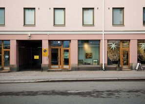 Vue sur la campagne depuis l’hébergement