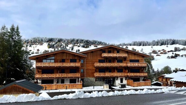 Exterior - Apartment in Mont Rond With Ski Access (Notre-Dame-de-Bellecombe)
