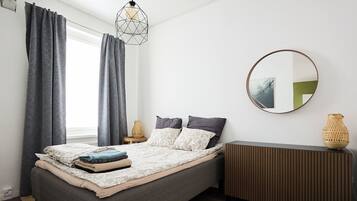 Apartment, City View | Blackout drapes, iron/ironing board, free WiFi