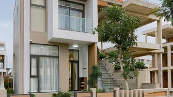 Overnatningsstedets facade