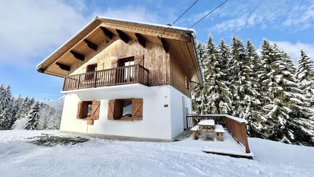 Exterior - 5-room Chalet in Notre-dame-de-bellecombe - Sleeps 10 (Notre-Dame-de-Bellecombe)