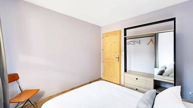 Individually furnished - Hoc01 - Apartment for 6 People Near the ski bus (Araches-la-Frasse)
