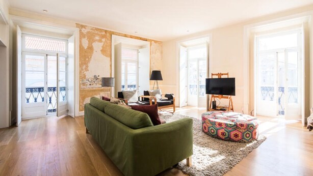 Living area - Nomad's Chiado Lisbon & Amazing View (Lisbon)