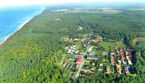 منظر من الجو على ارتفاع عالٍ