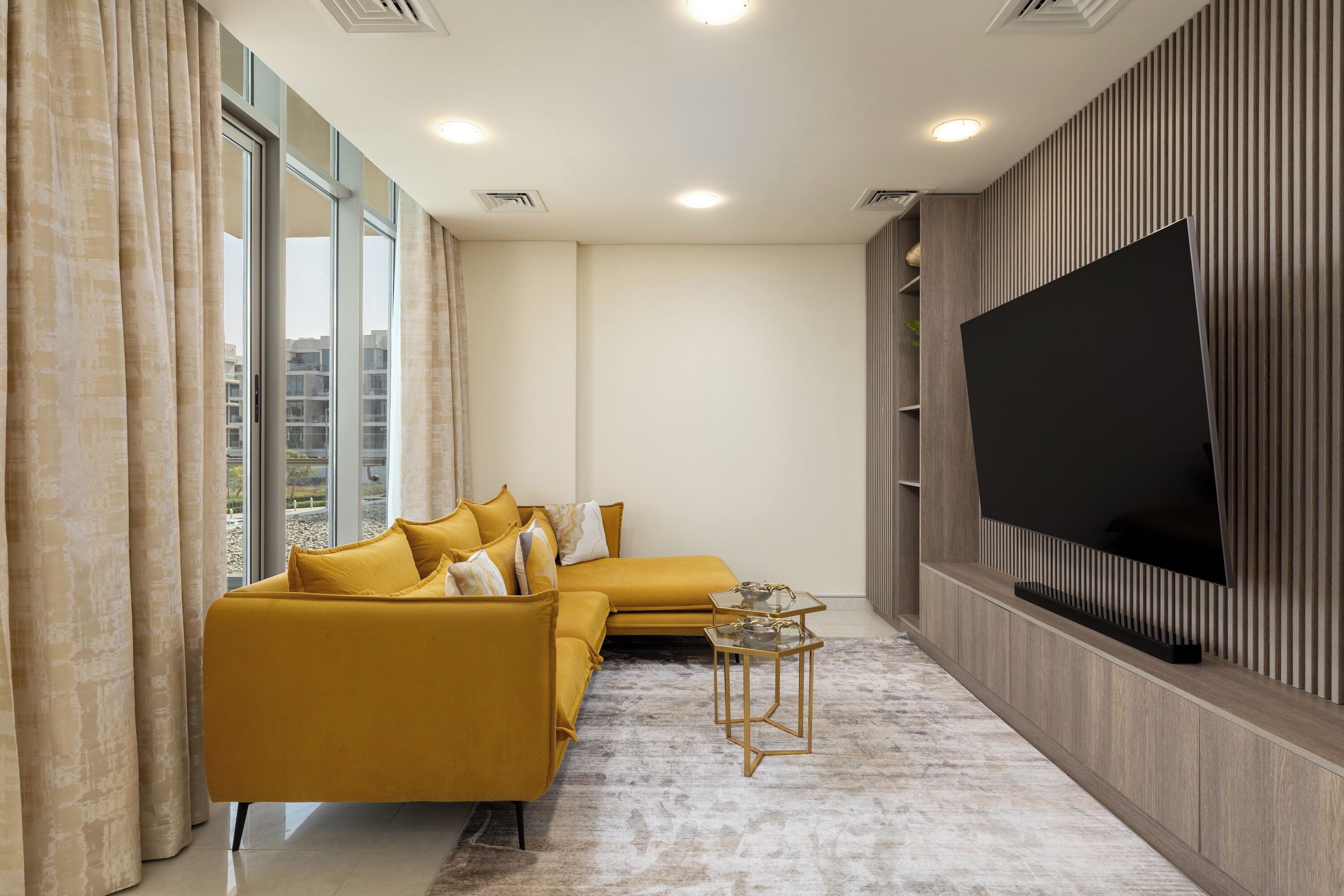 Deluxe-Apartment, 3 Schlafzimmer | Wohnbereich