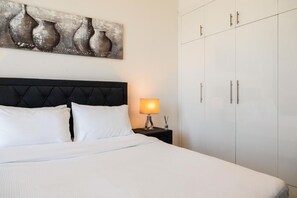 In-room safe, blackout curtains, iron/ironing board