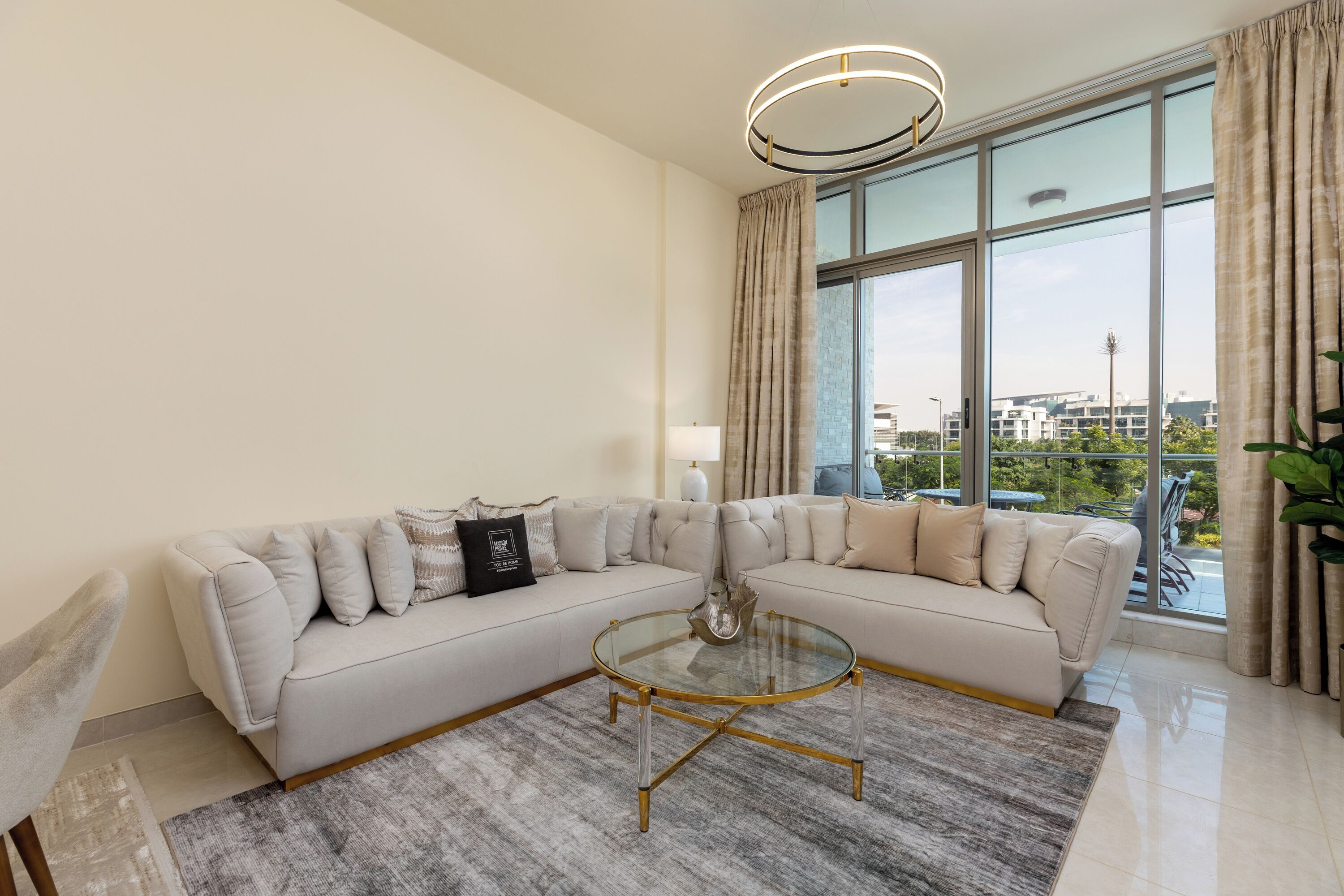 Deluxe Apartment, 3 Bedrooms | Living area