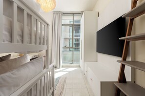 Caja de seguridad en la habitación y cortinas blackout 