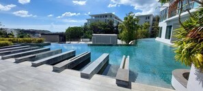 Condo, 2 Bedrooms, Balcony | Pool | Outdoor pool - 2BR Apartment Pool Gym 1km to Karon Beach (Karon)