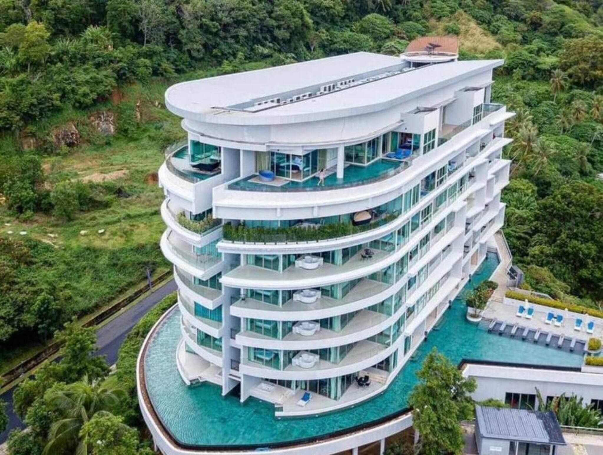 Lejlighed - 2 soveværelser - balkon | Pool | Udendørs pool