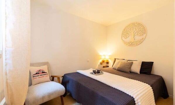 Room - 4-room Duplex Apartment - Soleil D'aure Residence With Swimming Pool - Wifi Included (Saint-Lary-Soulan)