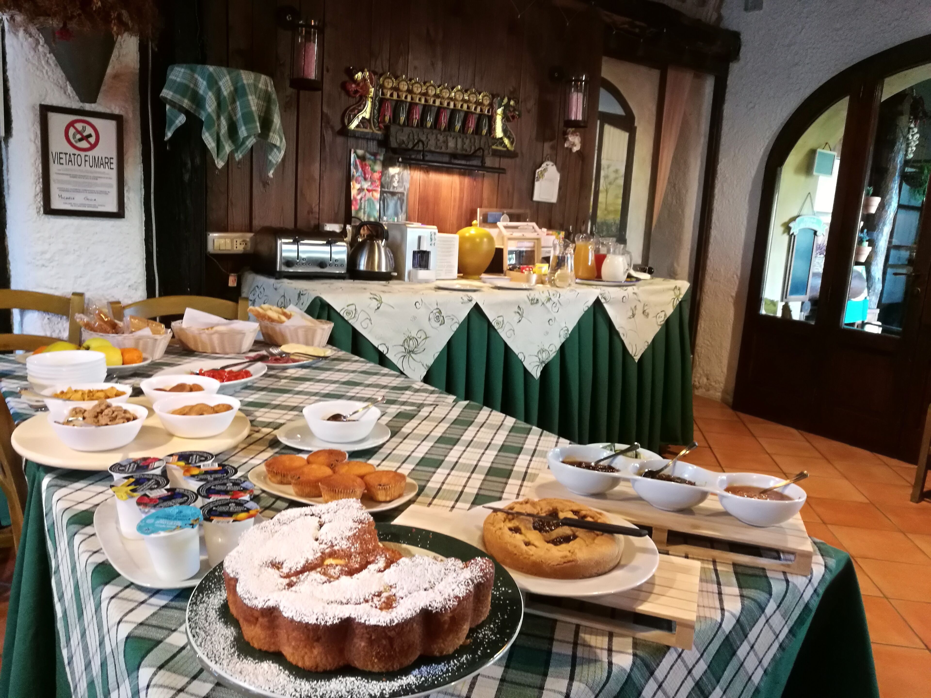 Petit déjeuner buffet compris tous les jours