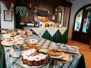 Frokostbuffé er inkludert hver dag