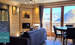 Living area - Charming Duplex - PDS 87 (Saint-Sorlin-d'Arves)