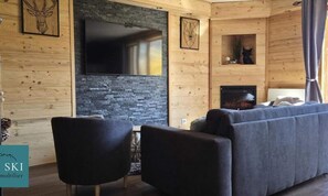Living area - Charming Duplex - PDS 87 (Saint-Sorlin-d'Arves)