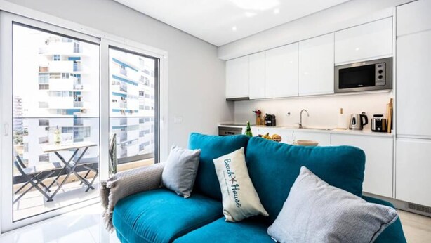 Living area - Apartment in Praia da Rocha by the Beach (Portimão)