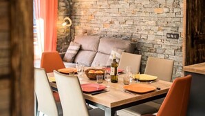 Dining - Apartment in Arves With Mountain Views (Saint-Sorlin-d'Arves)