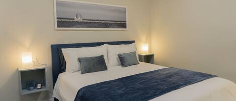 2 Schlafzimmer, Reisekinderbett, kostenloses WLAN, Bettwäsche