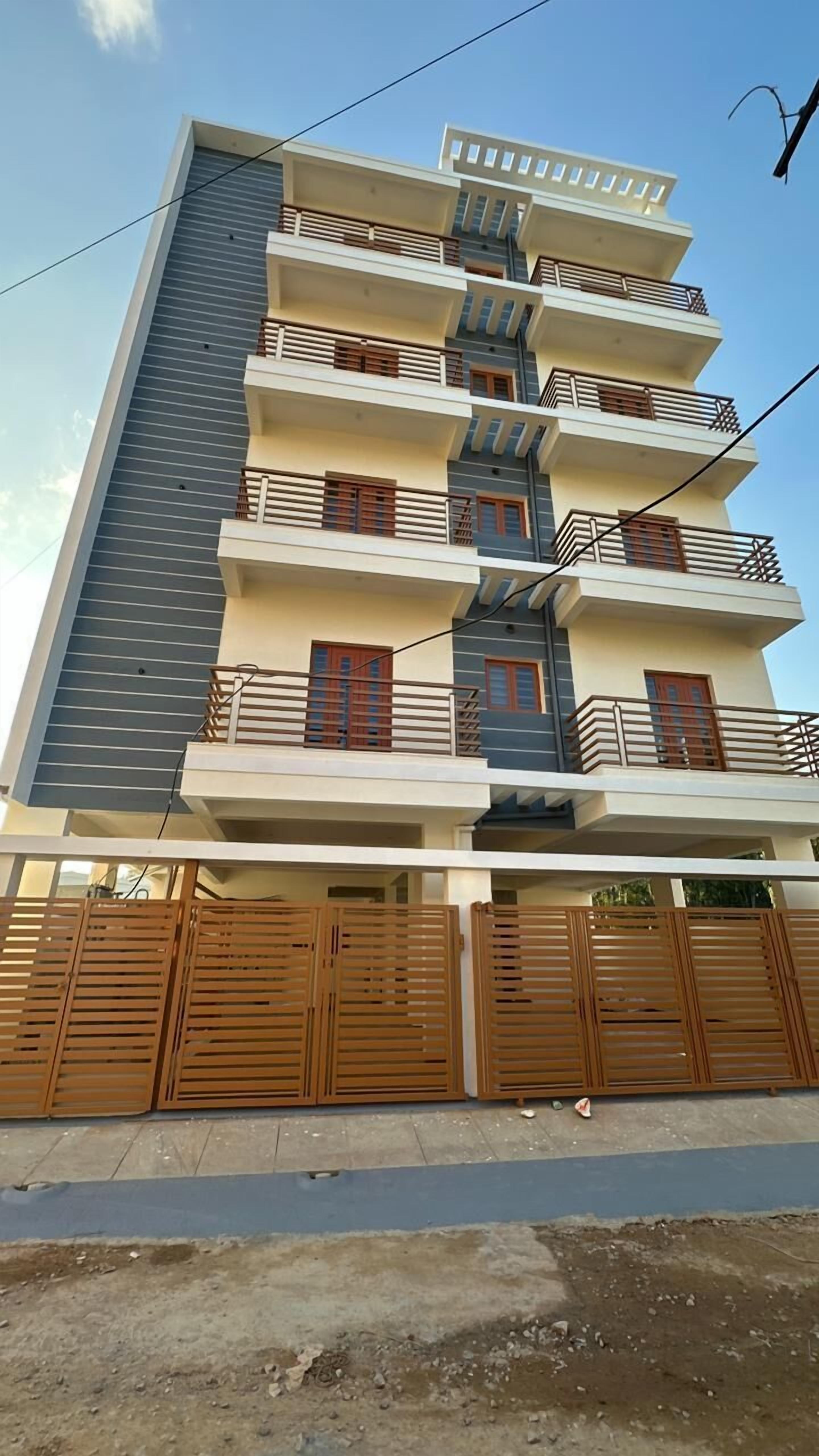 Façade de l’hébergement