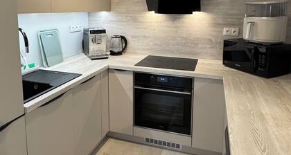 Modern & Fully Equipped Apartment in Quiet Area of Spa Town Piešťany