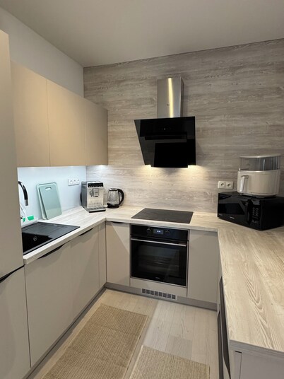 Modern & Fully Equipped Apartment in Quiet Area of Spa Town Piešťany