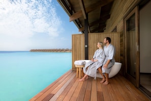 Un sauna, aromaterapia, masajes con piedras calientes