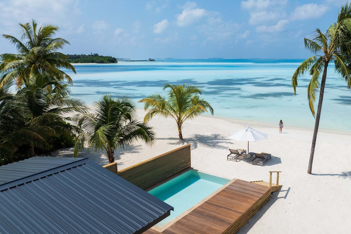 Sunset Beach Pool Villa | Una cassaforte in camera, ferro/asse da stiro, Wi-Fi gratuito