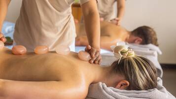 Sauna, aromaterapia, massaggi con le pietre calde