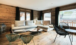 Living area - Apartment in La Clusaz Near Gondolas (La Clusaz)