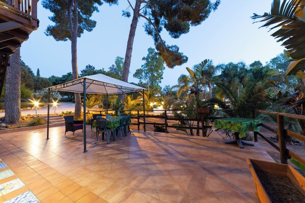 Restaurante al aire libre